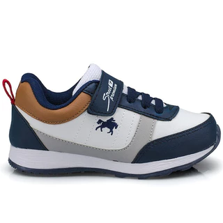 Tênis Infantil Masculino Com Velcro Super Confortável Lançamento