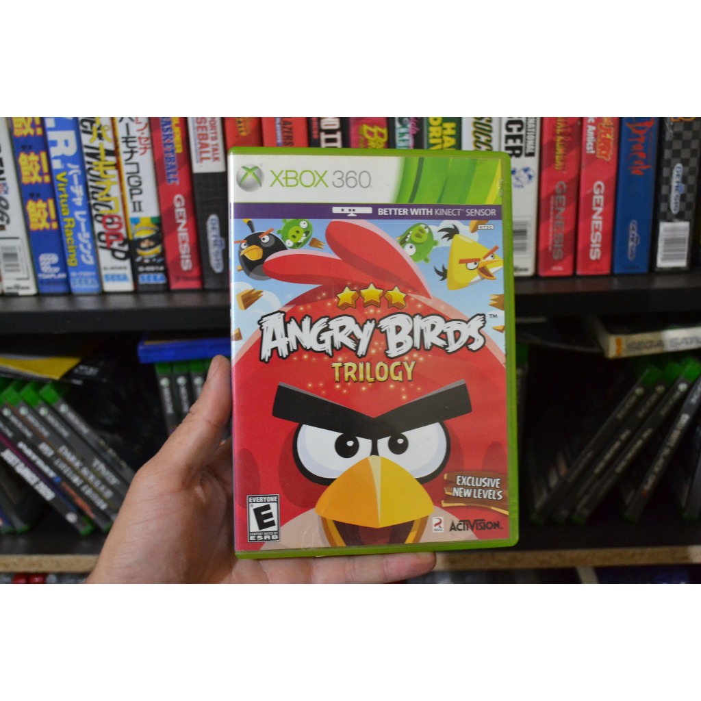 Angry Birds Trilogy Xbox 360 Original Mídia Física | Shopee Brasil