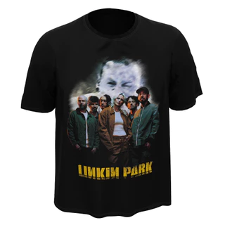 Camisa Linkin Park com a Sua Ideia Camiseta Emily Armstrong Banda de Rock Tributo Chester Bennington Personalizada Blusa Mod LKP 0183