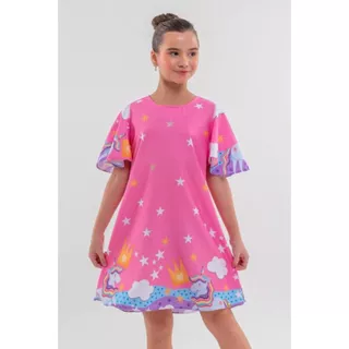Vestido Infantil Menina Gabi Rosa