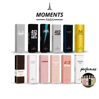 PERFUME MOMENTES PARIS 15ML ALTA QUALIDADE E FIXAÇÃO PERUME DE BOLSO MASCULINO E FEMININO