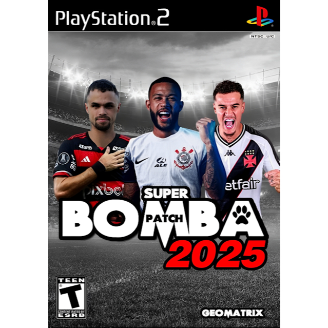 Super Bomba Patch 2025 geomatrix João Guilherme ps2 | Shopee Brasil