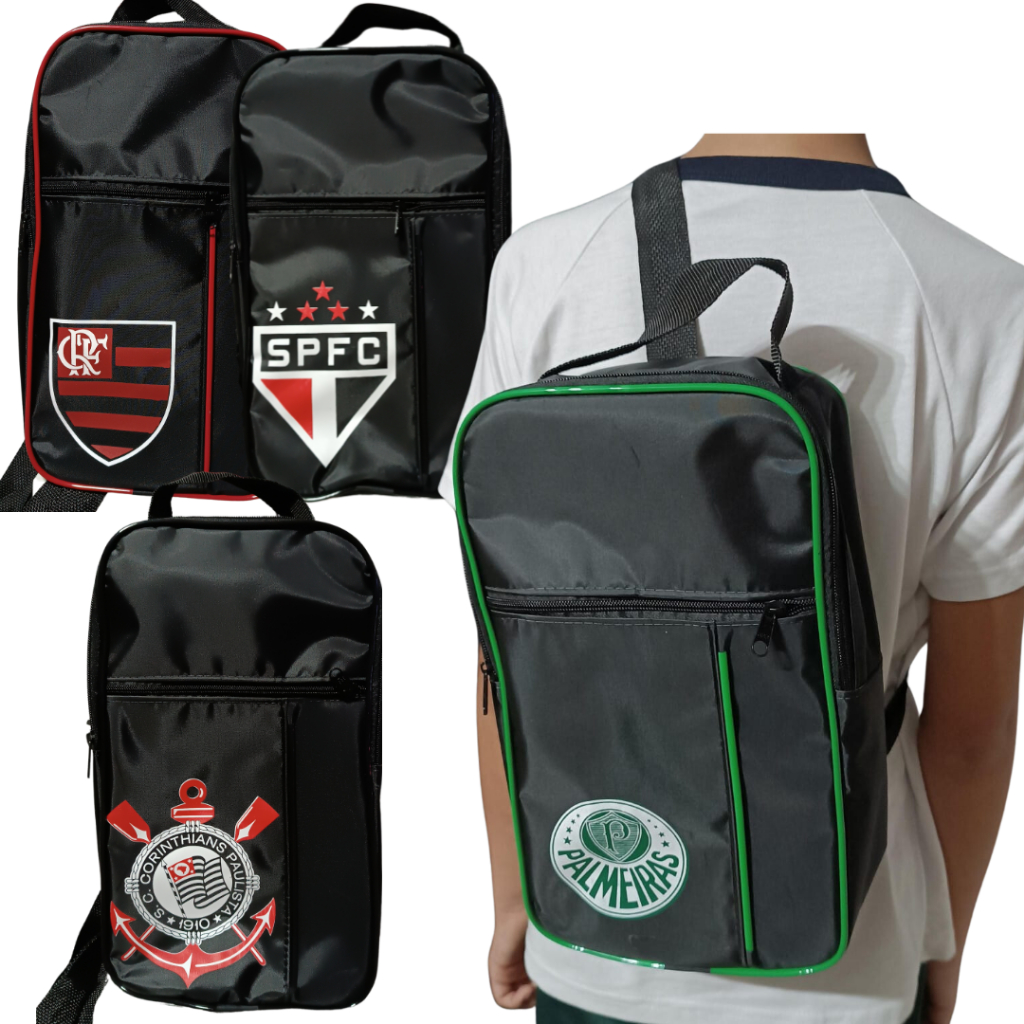 Bolsa Porta Necessaire Masculina Chuteira Futebol Esporte Academia Treino Grande