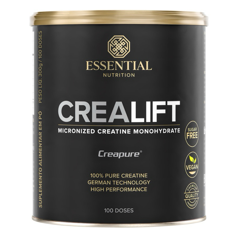 Creatina Monohidratada Creapure Crealift Essential Nutrition 300g ...