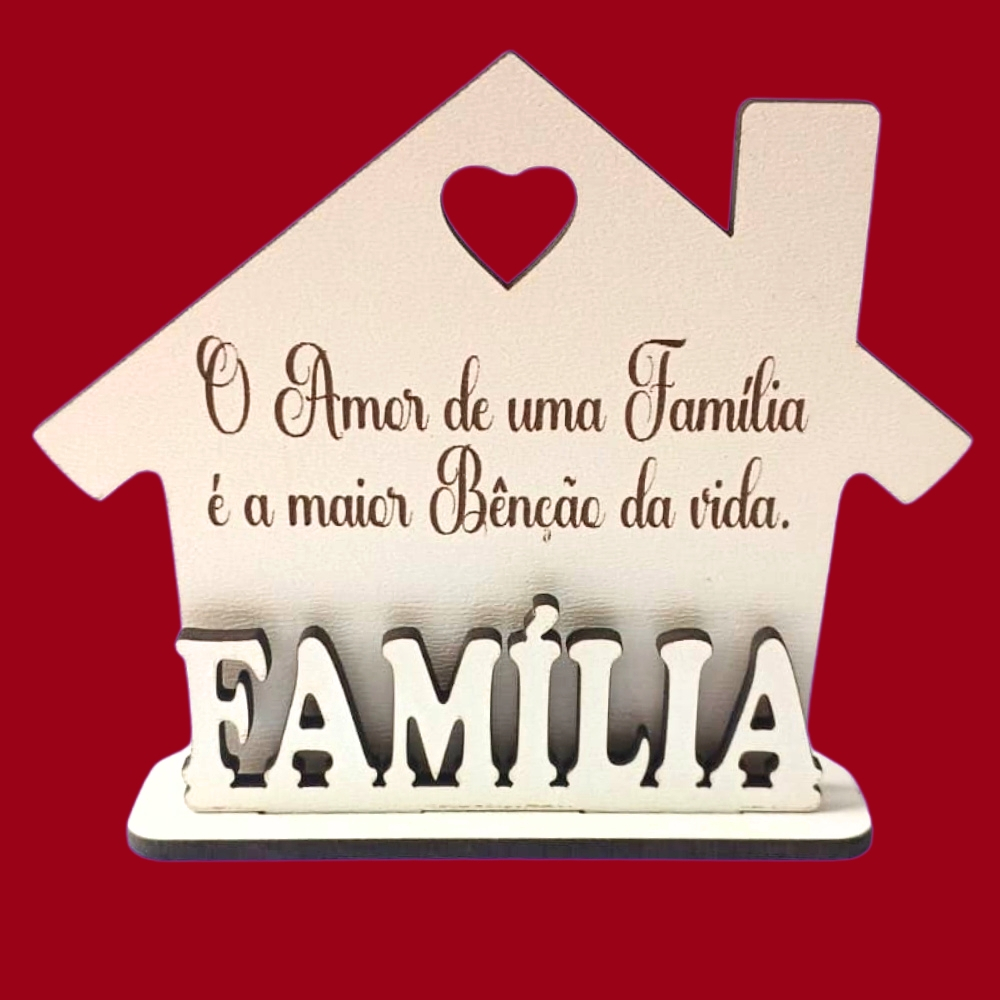 Lembrancinha Dia da Família Personalizada Lembrança Dia Da Família Na ...