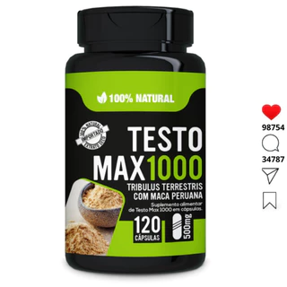 Testomax Mill 120 Cáps 500mg Bionutri