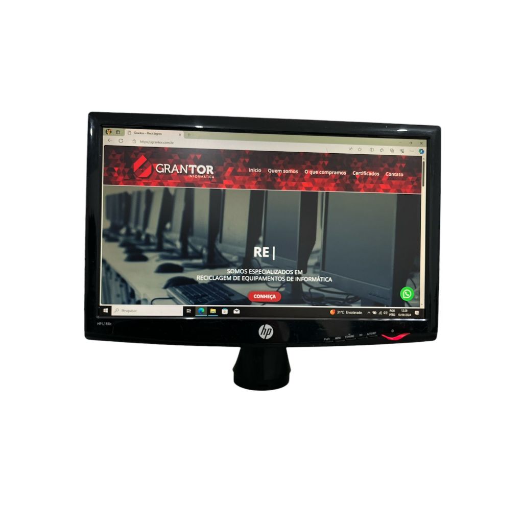 Monitores 19 Polegadas Sem Base E Com Detalhes Shopee Brasil