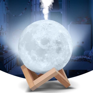 Umidificador Aromatizador Luminária Abajur Lua / Universo 3d Ultrassônico USB Difusor De Aromas ar 880ml