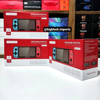 Video game Portátil Tomate MAY-025 PS5000 Tela Grande 5 Polegadas 2 Controles 10.000 Jogos Retrô