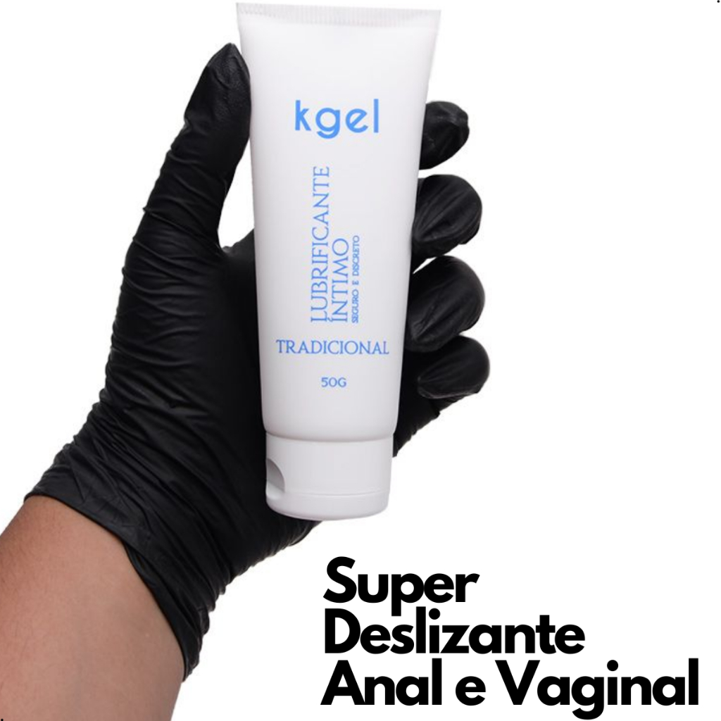 Lubrificante Intimo Anal, Vaginal, Menopausa A Base de Agua Sem Cheiro 50g
