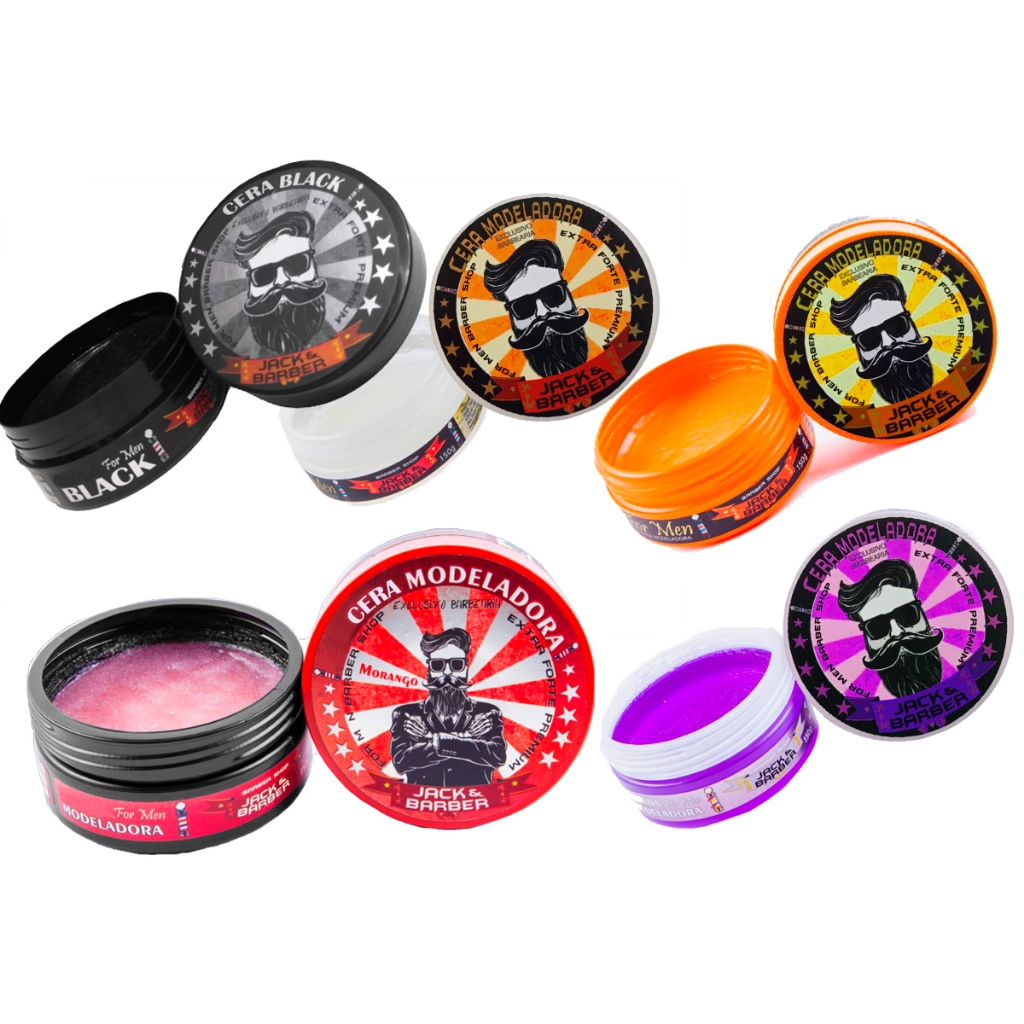 Cera Modeladora Jack Barber Premium Shopee Brasil