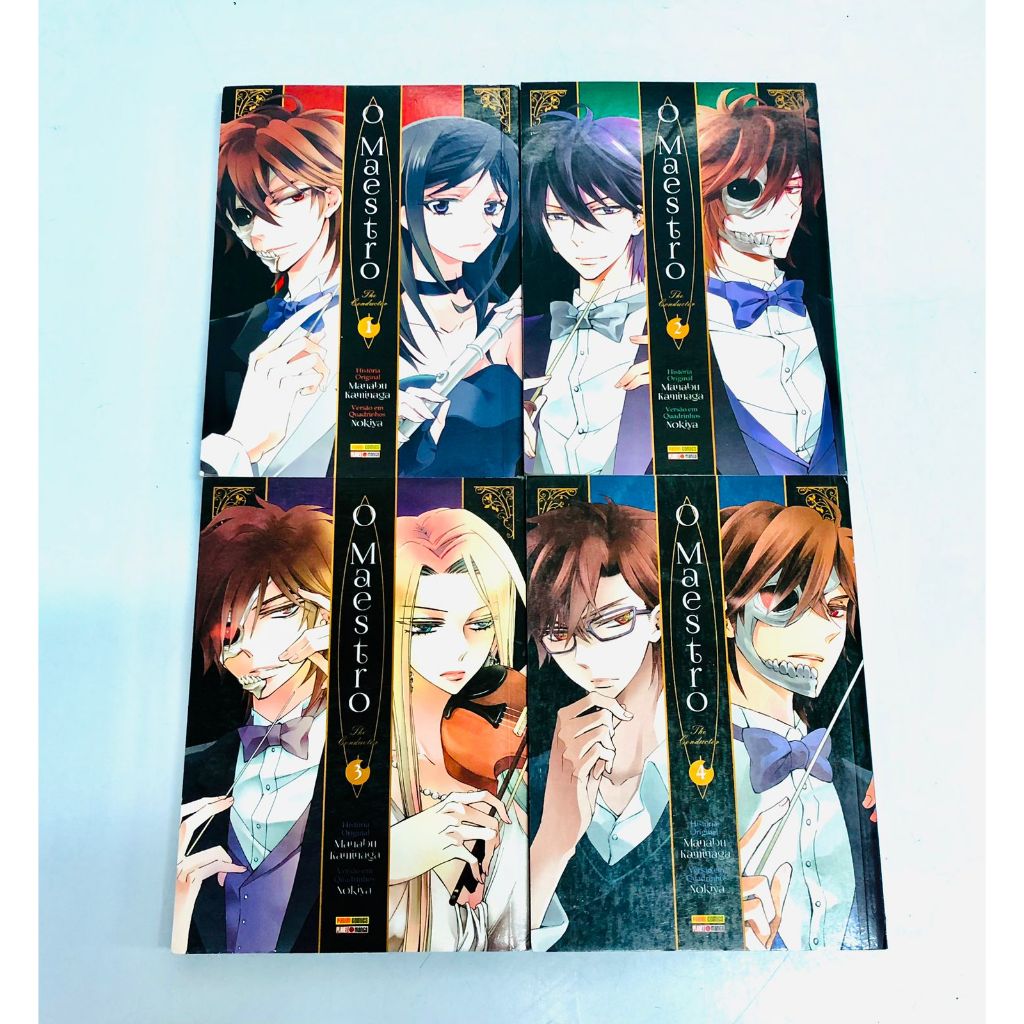 Manga O Maestro Manabu Kaminaga Coleção Completa Ref 03