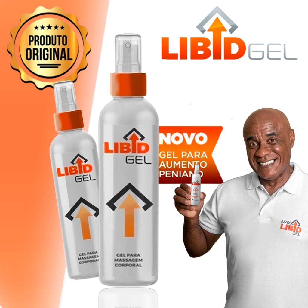 1 Aumento de Libido gel ORIGINAL- Aumenta, Engrossa e Retarda Promoção Estoque Limitado