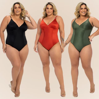 Maiô Banho de Mar Classic com Alça Ajustável Bojo Removível Zero Barriga Compressão na Medida Certa em Oferta na Shopee