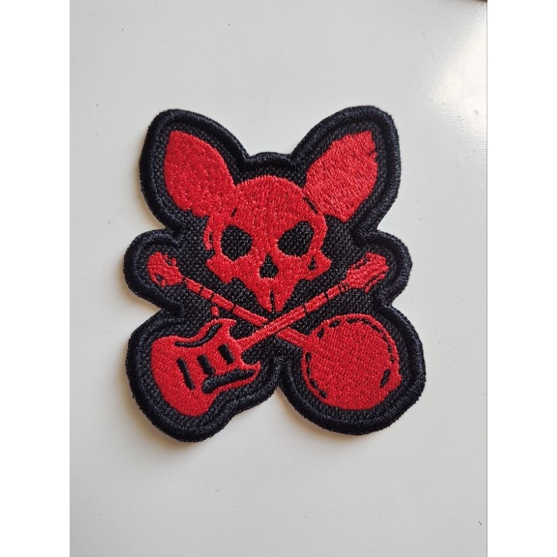 PATCH BORDADO TERMOCOLANTE-BANDA-ROCK-JIMMY E RATS