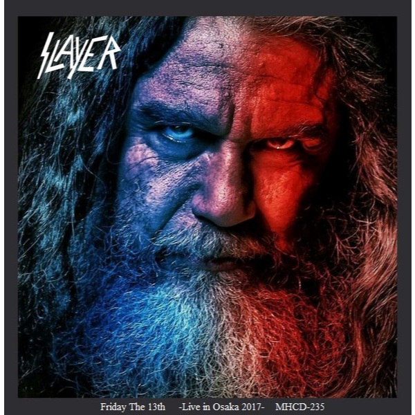 Slayer Friday the 13th - Live in Osaka 2017 (2 CDs) | Shopee Brasil