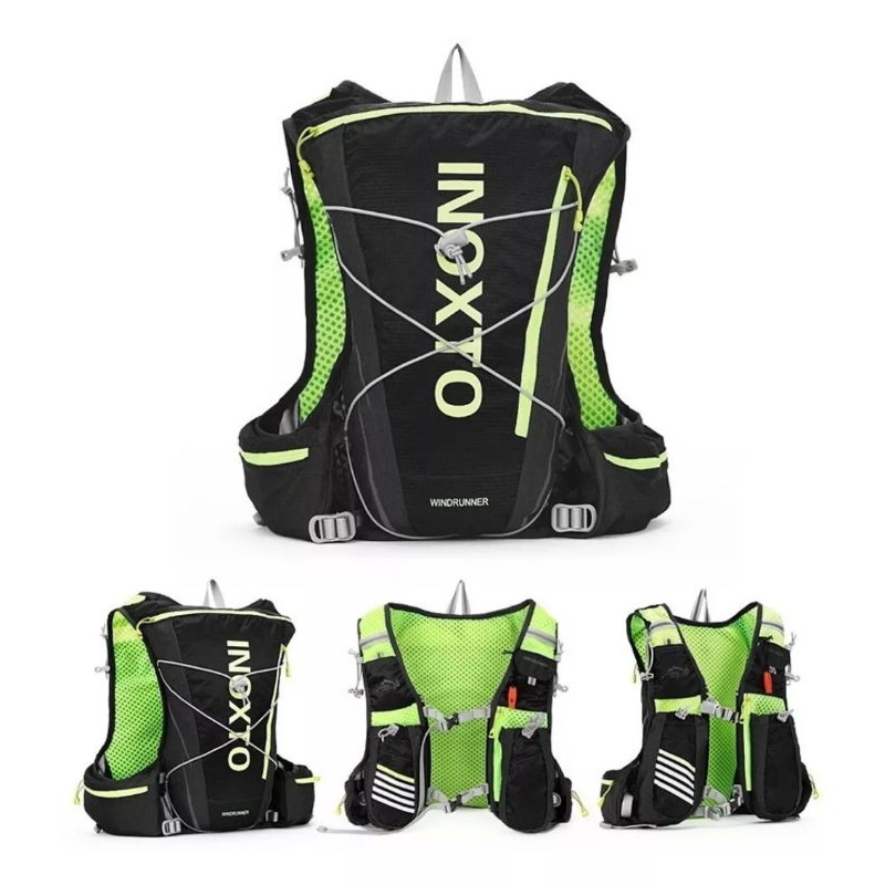 Mochila Colete de Hidratação Ciclismo Corrida de rua Maratona Trilha ...