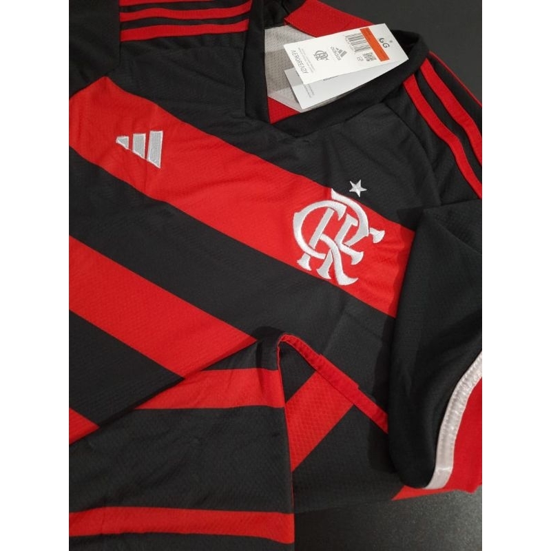 Camisa Flmg Masculina Home Vermelha ,Camisa de time 2024