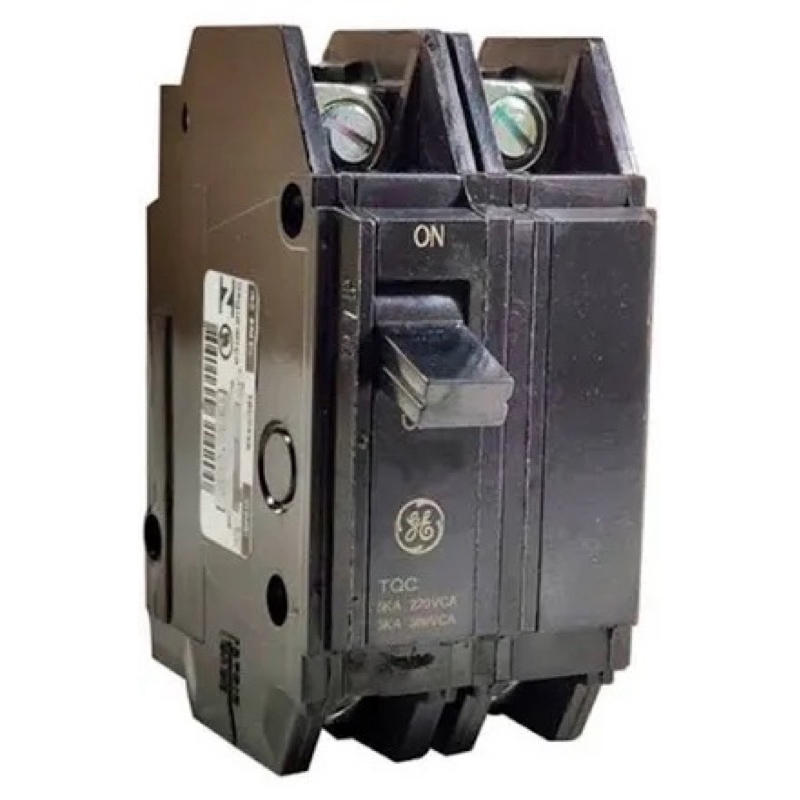 Disjuntor Nema Bipolar 50a Amperes TQC2450 Preto Ge