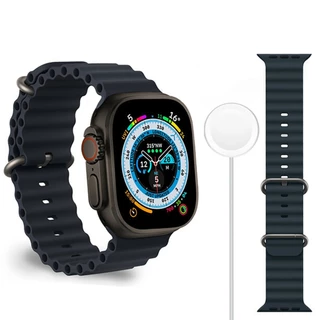 Smartwatch Inteligente Relógio Digital Série 9 W69+ Ultra Tela 49mm