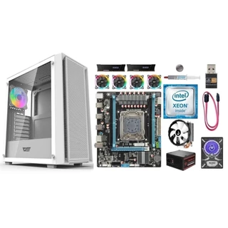 Kit Gamer X99 Xeon E5 2666v3/ 8GB-16GB-32GB DDR4/ Gabinete + Fonte 500w + SSD