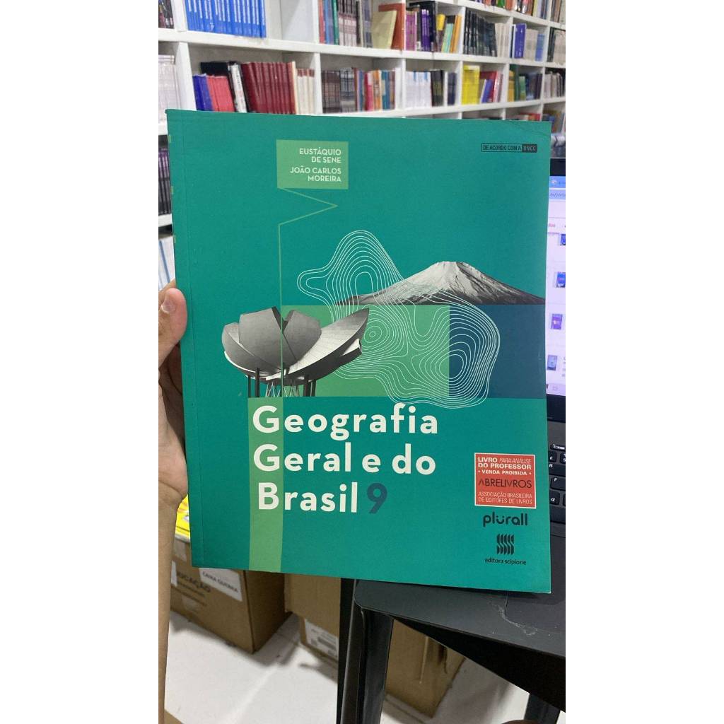 Livro do PROFESSOR Geografia Geral e do Brasil 9 ano | Shopee Brasil