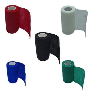 Bandagem Atadura Elástica Flexível Cão Cães Gato Pet Curativo Crossfit Thumb Tape Finger Fita 10 cm