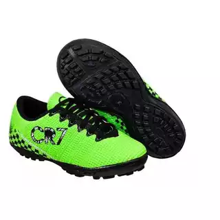 Chuteira Infantil Society Tenis Futebol Cr7 Menino Grama sintetica