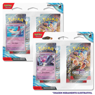 Pokémon Quad Pack Escarlate e Violeta 7 Coroa Estelar