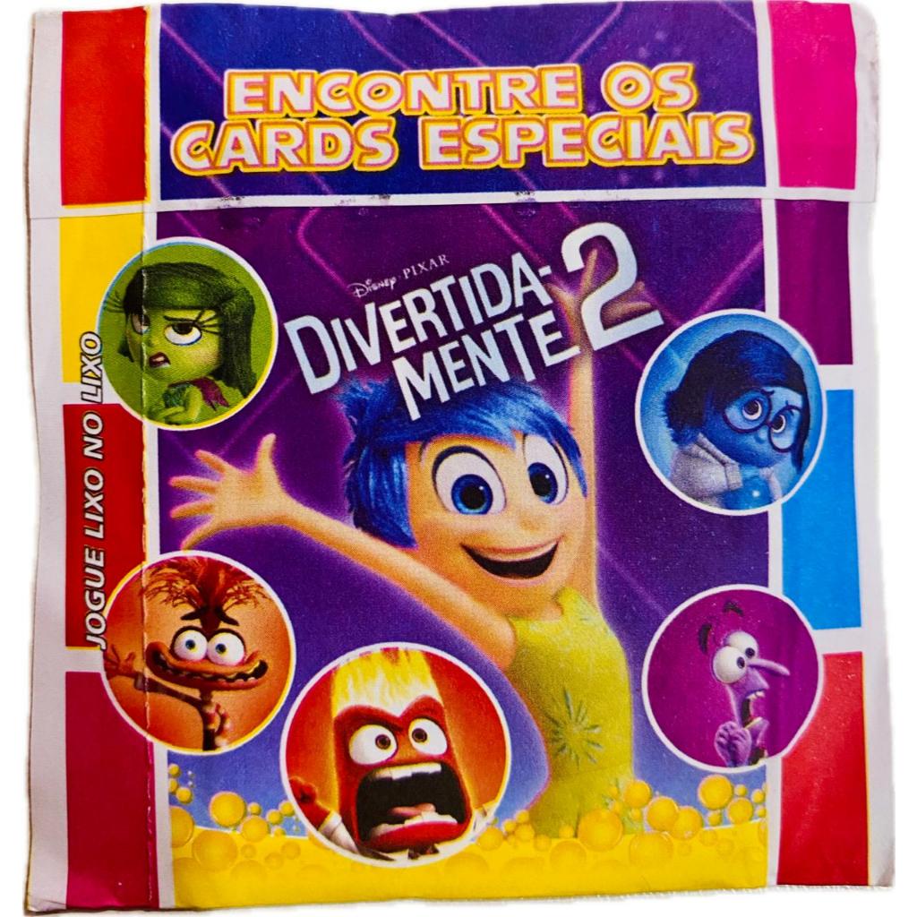 1600 cards Divertidamente 2 PP = 400 pacotes fechados