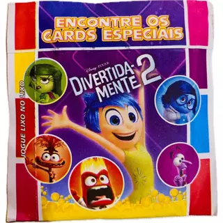 1600 cards Divertidamente 2 PP = 400 pacotes fechados