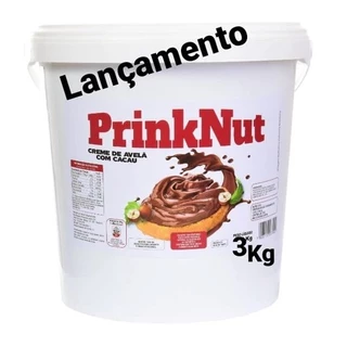Creme De Avelã Com Cacau PrinkNut Balde 3kg Chocolate
