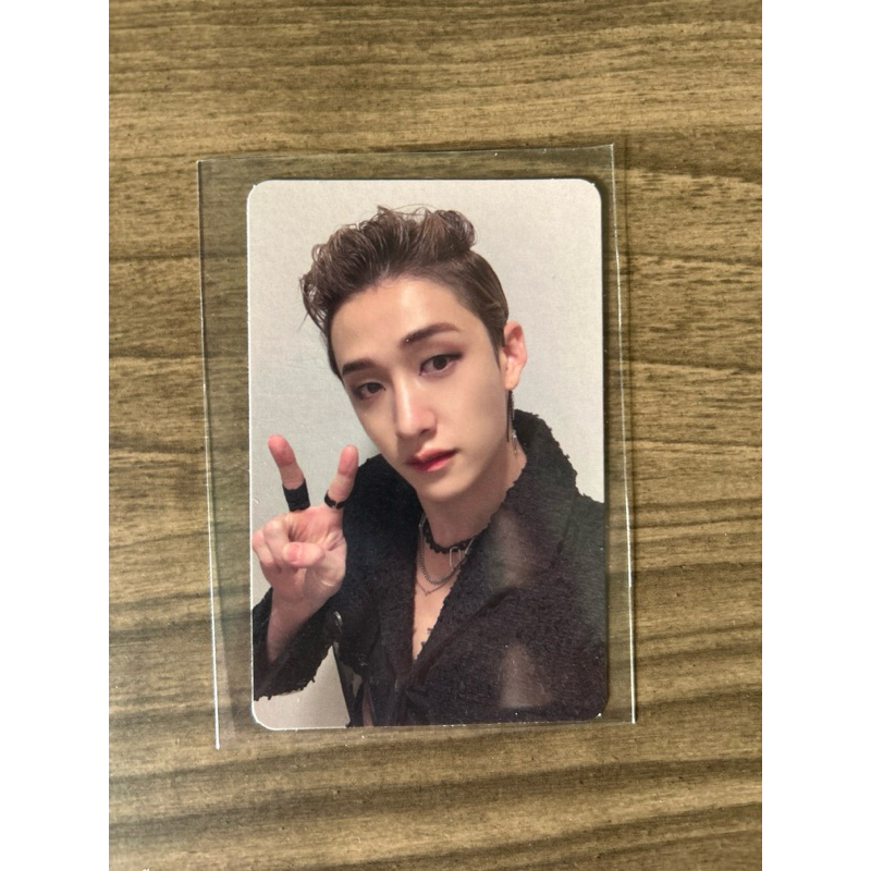 stray kids photocard oficial bang chan bangchan maxident noeasy