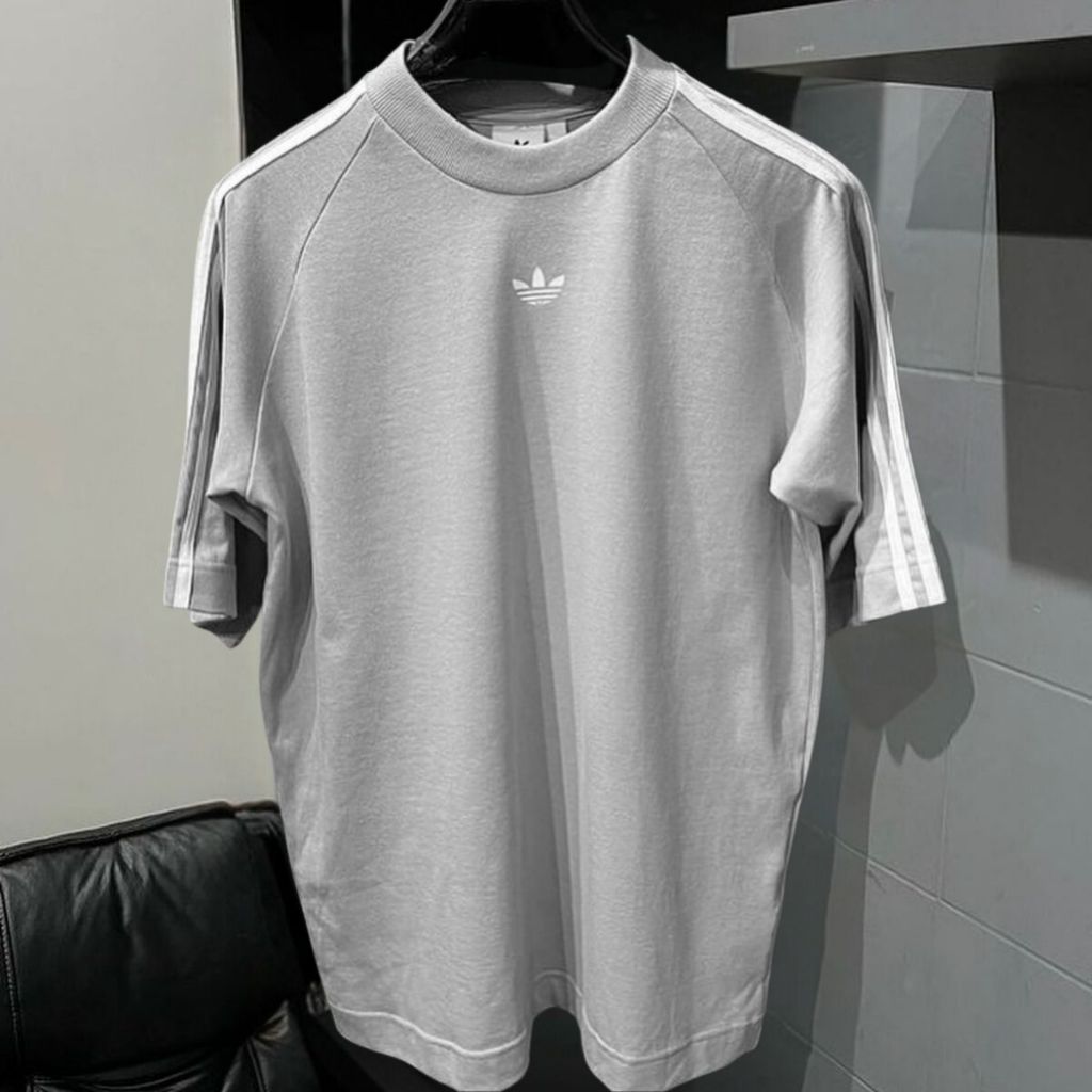 camiseta oversized street wear retrô 3 listras diversas cores gola super grossa