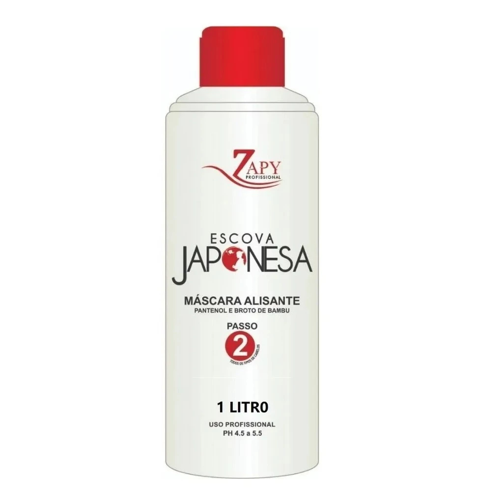 Escova Japonesa Definitiva Zapyle Original Profissional 1l só