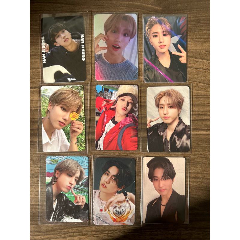 stray kids photocard oficial han jisung mixtape nacific maxident