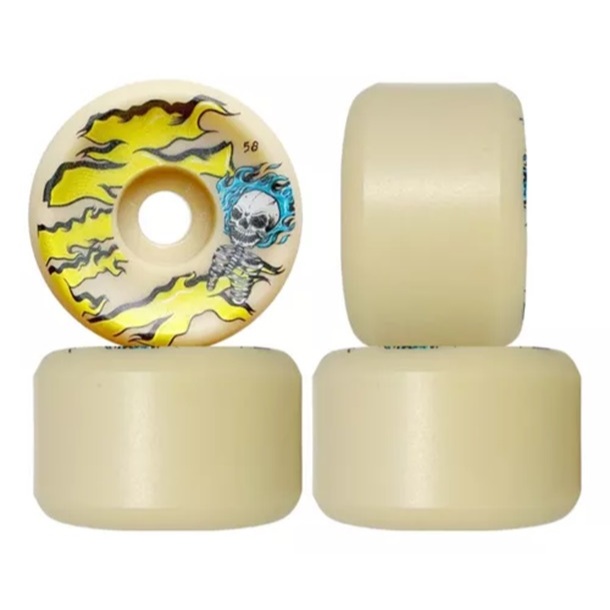 Roda Skate Milk 58mm 101a Conica Rodas skateboard | Shopee Brasil