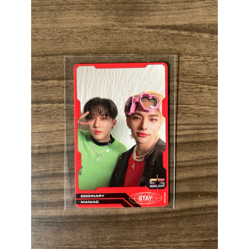 stray kids photocard oficial oddinary unit hyunsung changlix