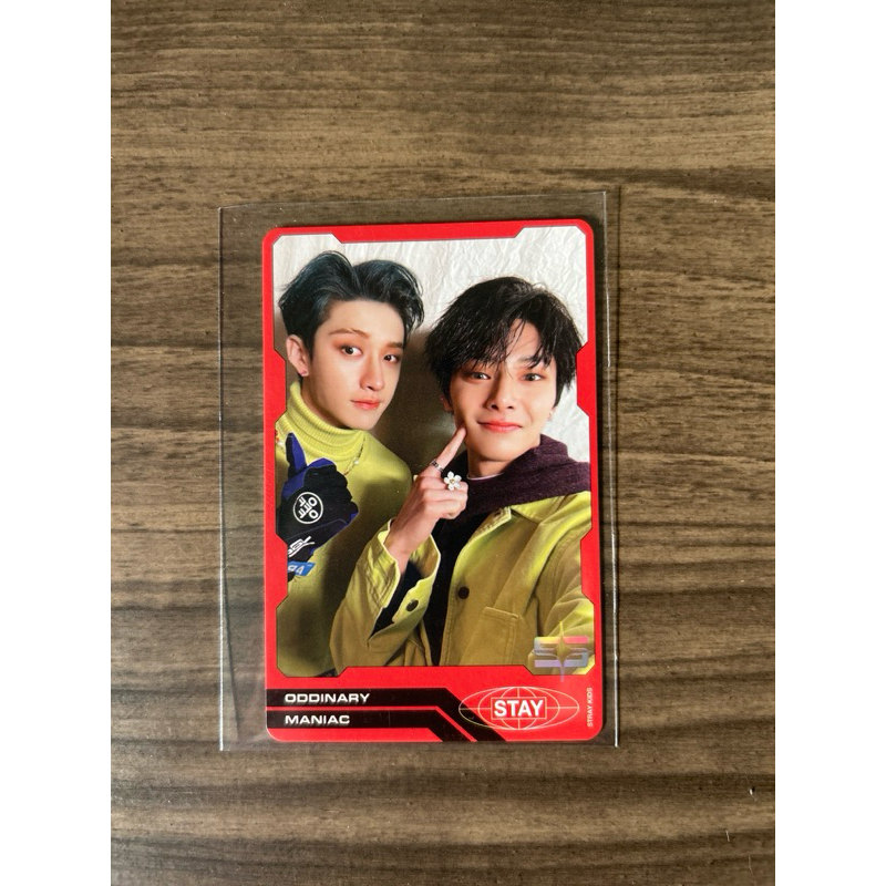 stray kids photocard oficial oddinary unit hyunsung changlix