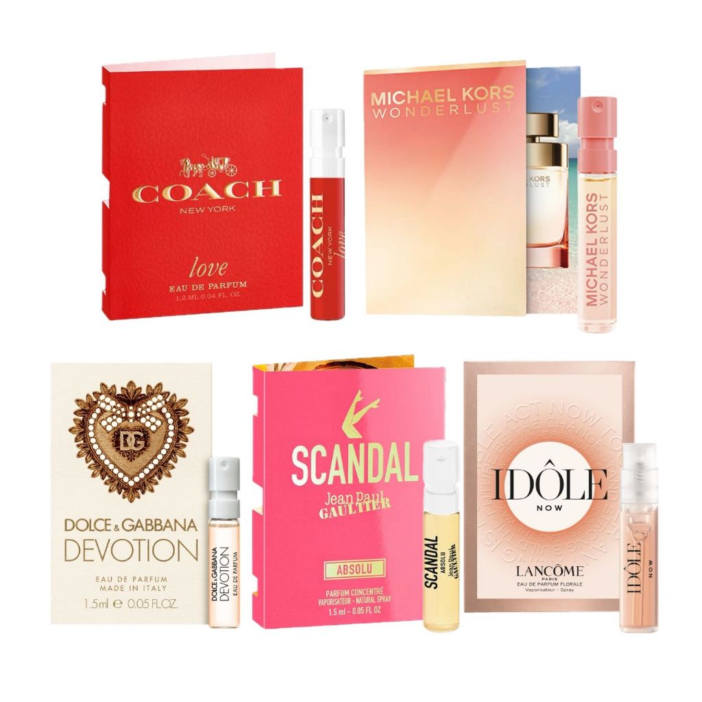 Lista 4 - Perfumes Femininos de 1 a 2 ml