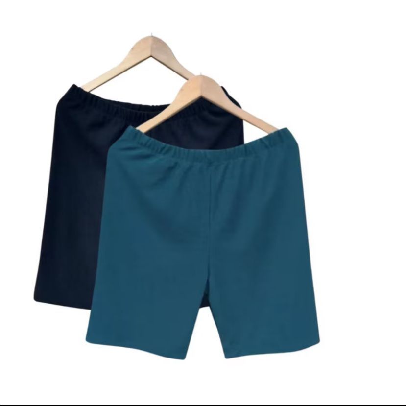 Kit com 2 bermudas de senhora gorgurão para senhora gancho alto plus size moda senhora confortavel