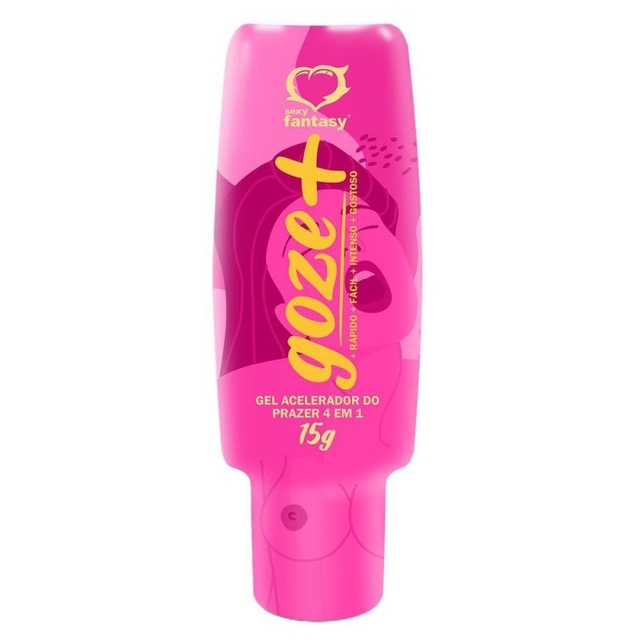 Gel Feminino Goze+ Acelerador Orgasmoo -15g SEXY FANTASY | Shopee Brasil