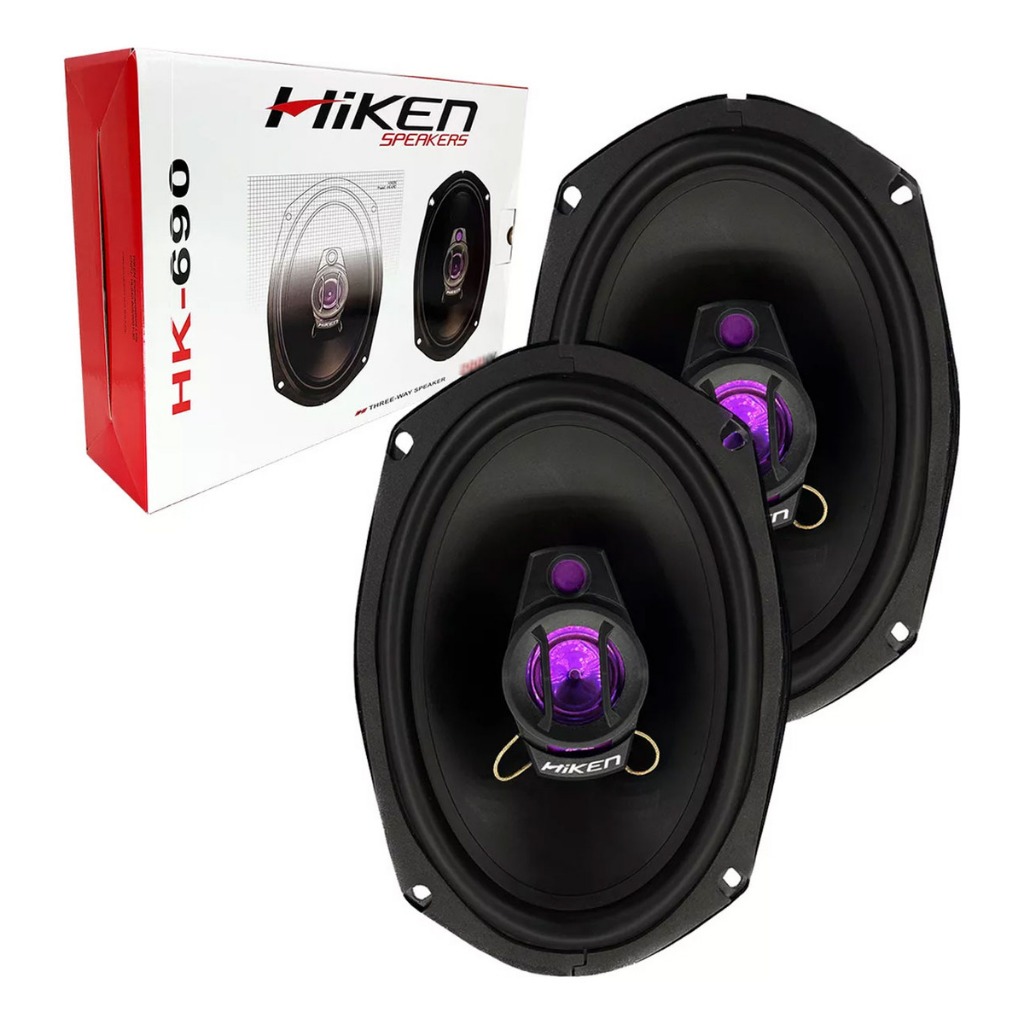 ALTO FALANTE HIKEN HK 6X9 POL 200W 4 OHMS | Shopee Brasil