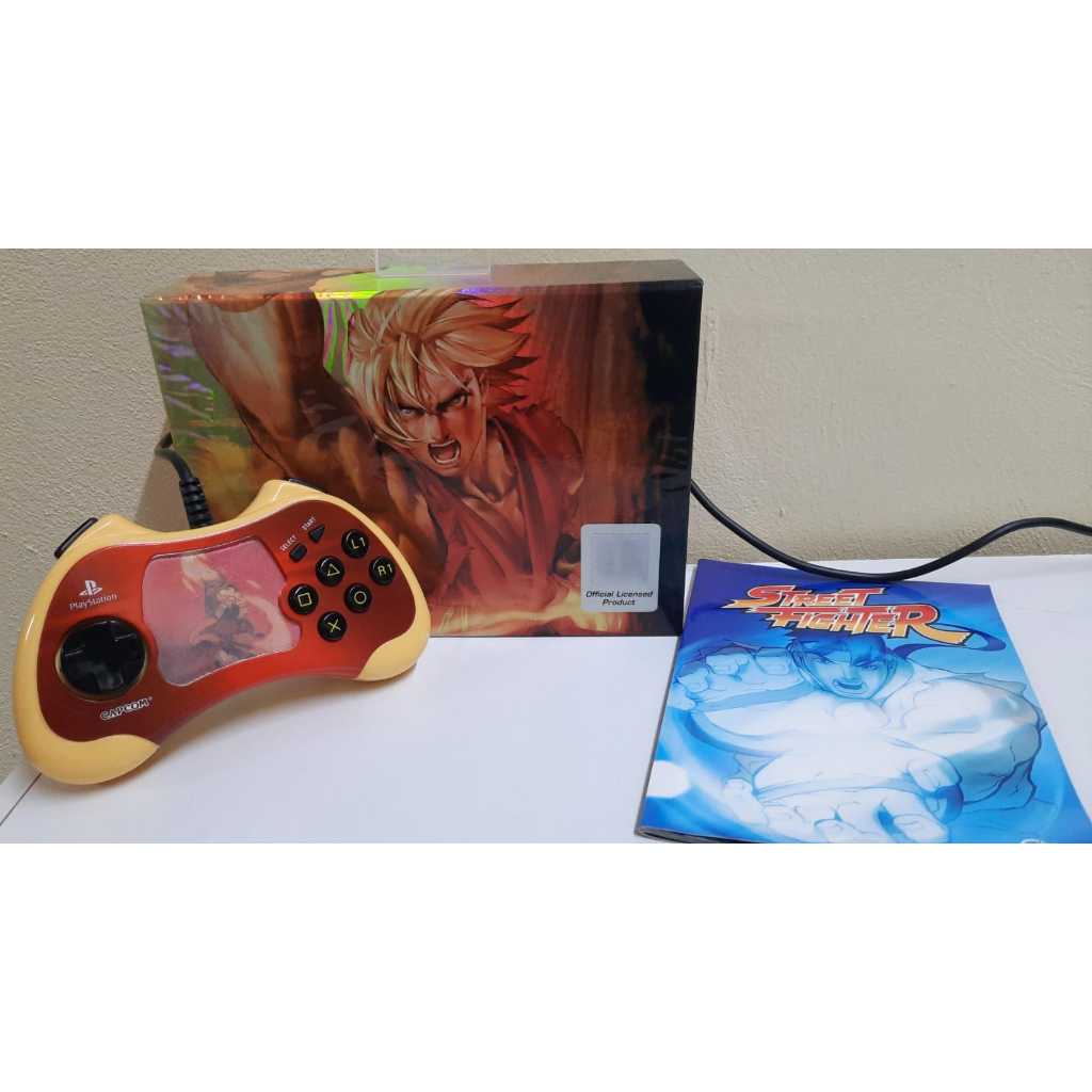 Controle Oficial Street Fighter Edição De Aniversário Ps2