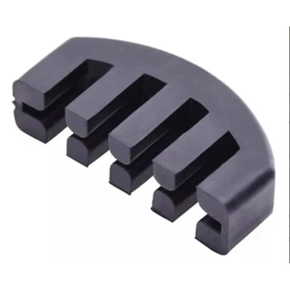 Surdina De Estudo Para Violino 4/4 Abafador De Som Borracha