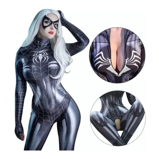 Halloween The Vingadores Super-Herói Homem-Aranha Fato De Roupa Feminino Adultos Cosplay De Salto Senhora