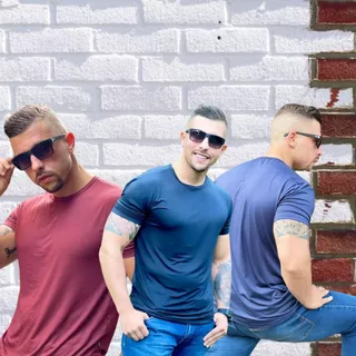 Kit C/ 3 Camiseta Masculina Modal Premium Antiodor