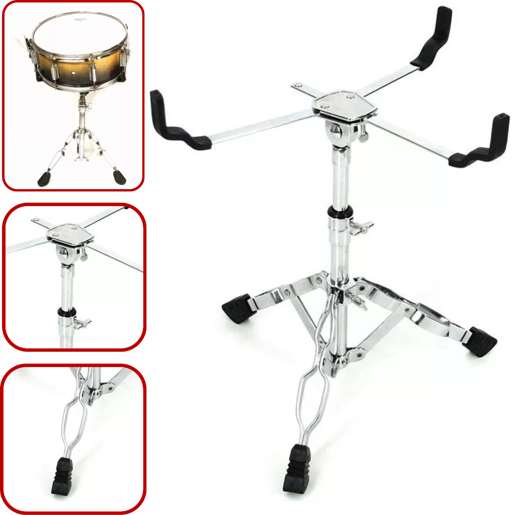 Estante Suporte Para Caixa De Bateria Drums Robusta Forte Profissional ...
