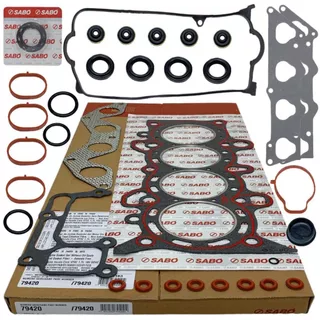 Jogo De Junta Cabeçote Honda Civic Lx 1.7 16v 2001 A 2006