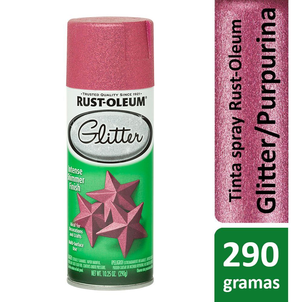 Tinta Spray Glitter Rosa Pink Rust Oleum | Shopee Brasil